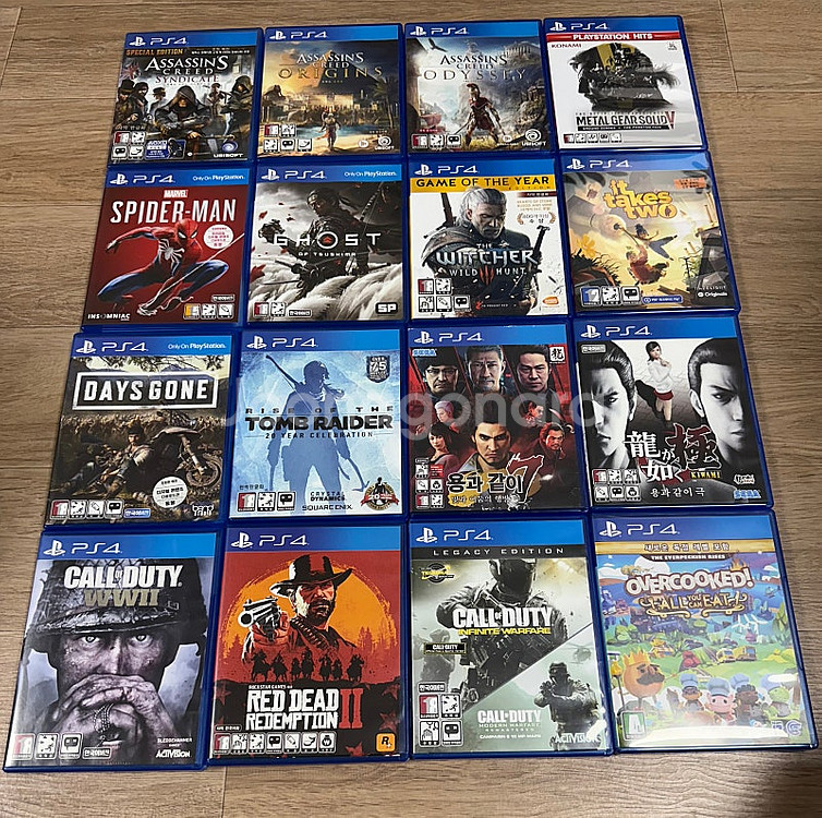 Ps4 플스 게임 타이틀 팝니다.--0