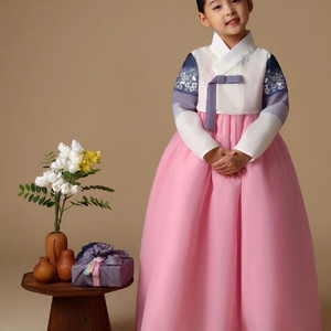 (새상품) 여아 아동 한복 4호