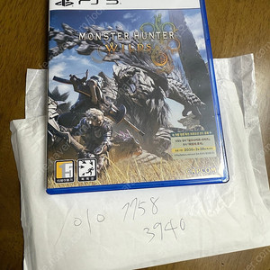 [PS5] 몬스터 헌터 와일즈 팝니다.