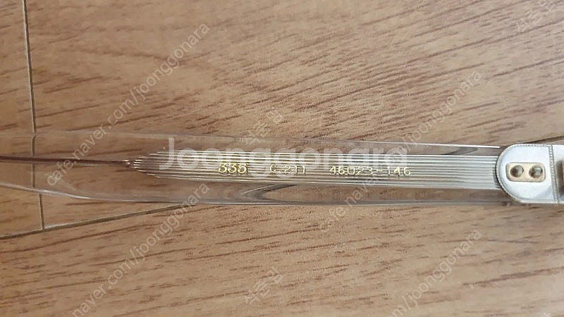 eyevan 7285 335 투명칼라 뿔테 판매합니다--6