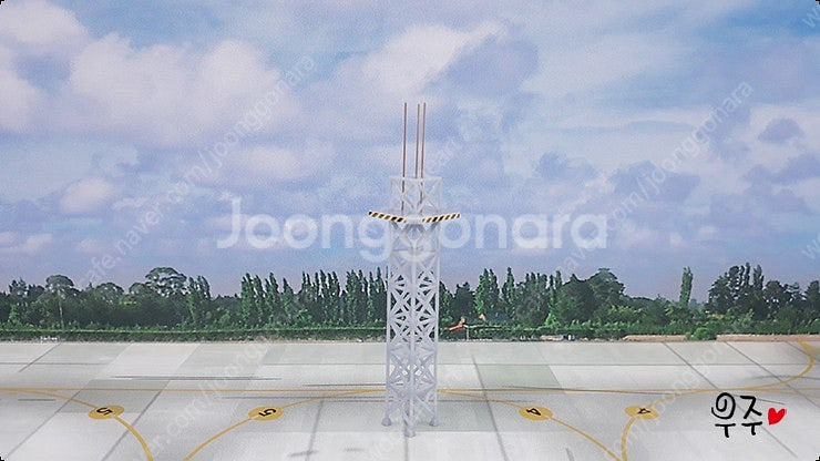 1:400 스케일 공항디오라마 "안테나탑"--0
