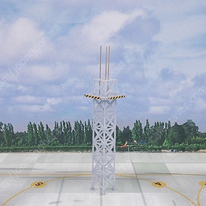 1:400 스케일 공항디오라마 "안테나탑"