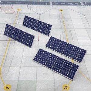 1:400 / 1:200 스케일 공항디오라마 "태양광