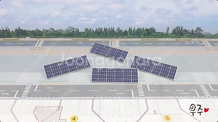 1:400 / 1:200 스케일 공항디오라마 "태양광--1