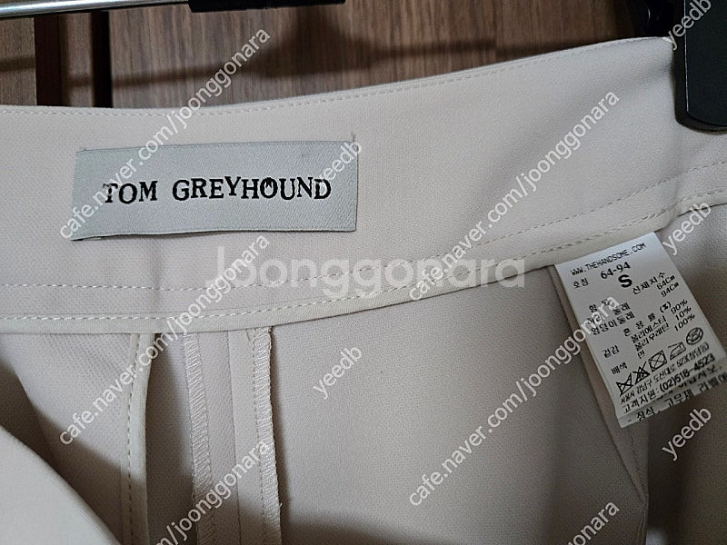 정가29만새상품)한섬 톰그레이하운드 여성 바지 팬츠 시스템 마인 더캐시미어 랑방 타임 스커트 원피스 가디건 티셔츠 ...--3