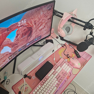 잔망루피 컨셉 9600x + 9060xt 풀세트 컴퓨터