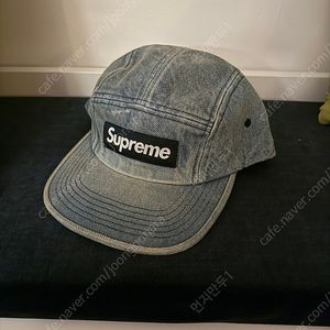 슈프림 워시드 치노 트윌 캠프캡 FW25