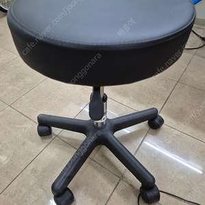 병원 둥근회전 의자