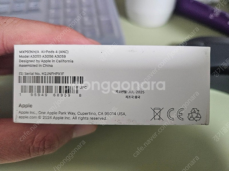 에어팟4 노캔 (미개봉 새상품)--2