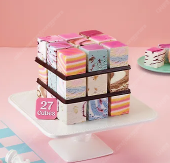 (베스킨라빈스) 골라먹는 27큐브 24000원 팝니다 (원가 29000원)--0