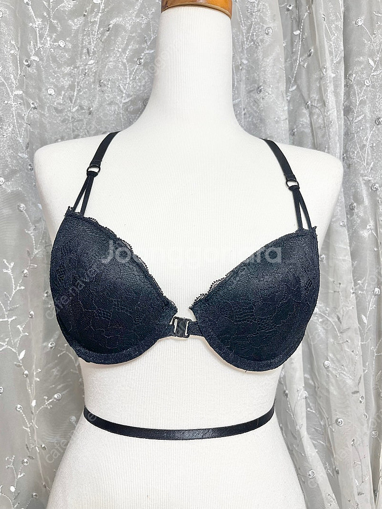 앞오픈 섹시 망사 여성 속옷/시스루/끈장식--1