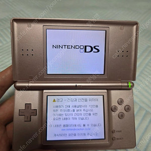 닌텐도 ds lite, dsl 메탈릭로즈 핑크 택포 15만원