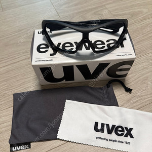 우벡스 UVEX 705 고글프레임 (블랙, 새제품)