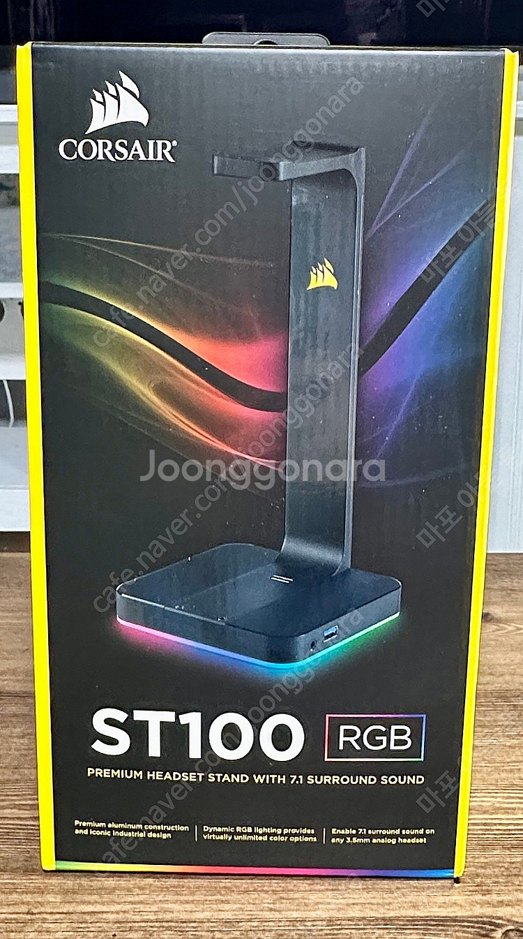 커세어 ST100 RGB 헤드셋 스탠드--5