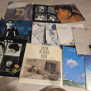 LP90년대가수 레코드판 모음12장
