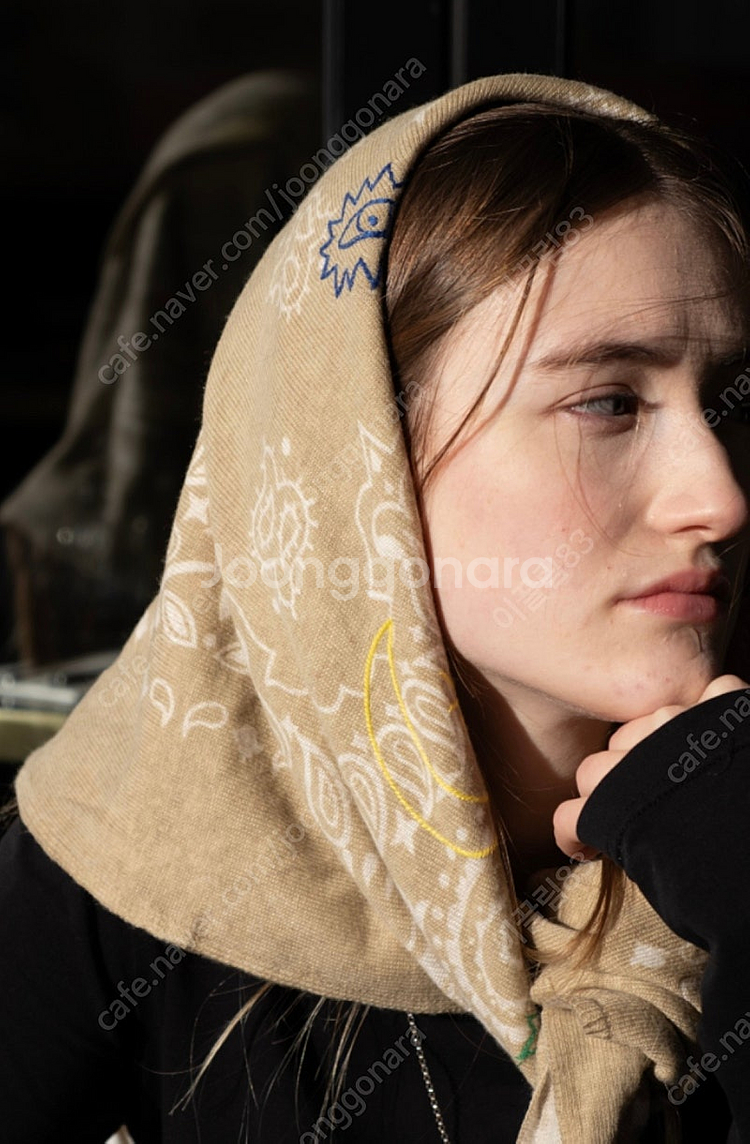 아도레 스카프 베이지--1