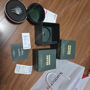 스와치 블랑팡 그린어비스 새상품