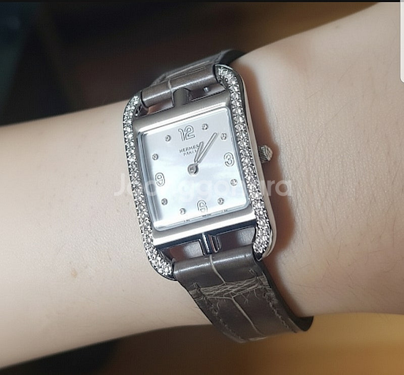 에르메스 케이프코드 31mm 스몰 다이아 워치--2