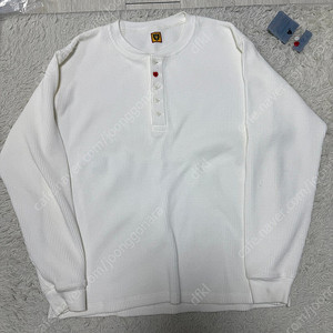 (XL)휴먼메이드 24fw 와플 헨리넥 롱슬리브