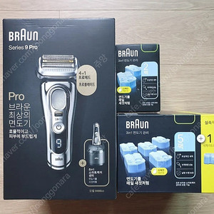 브라운 면도기 9 PRO 9466 크롬
