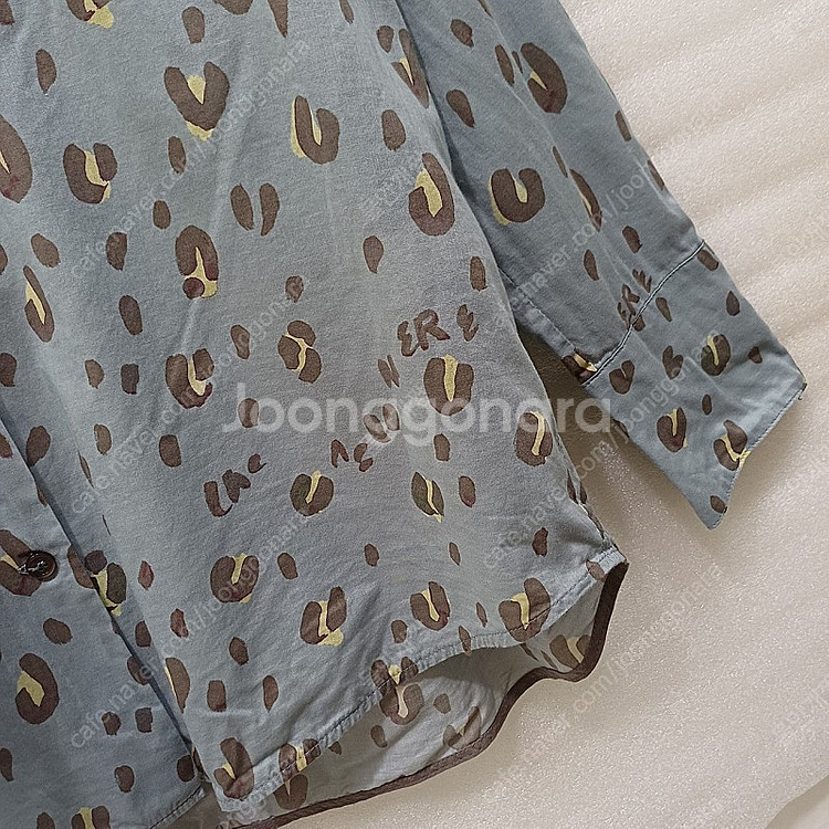 택포 한섬 더캐시미어 얇은 면 긴팔 셔츠 남방 여성 루즈핏 헐렁 M ~ L 훌륭 사랑봉봉--3