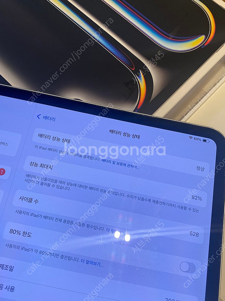 아이패드프로 M4 13인치 실버512GB 셀룰러--6