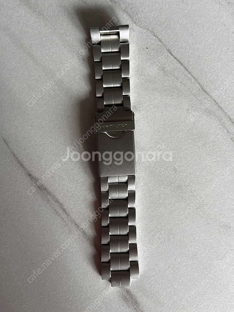 해밀턴 정품 메탈스트랩--1