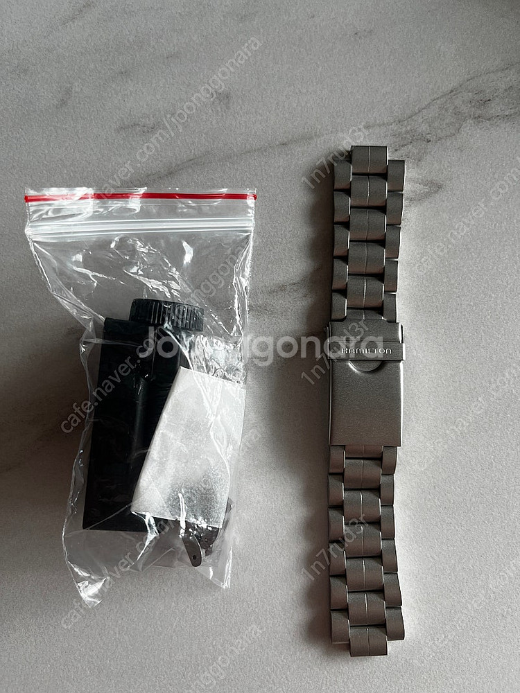 해밀턴 정품 메탈스트랩--2