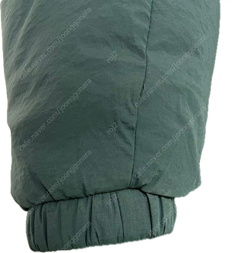 [L] STU 22FW 덕 다운 숏 자켓 그린 패딩 STU OFFICE 이미지