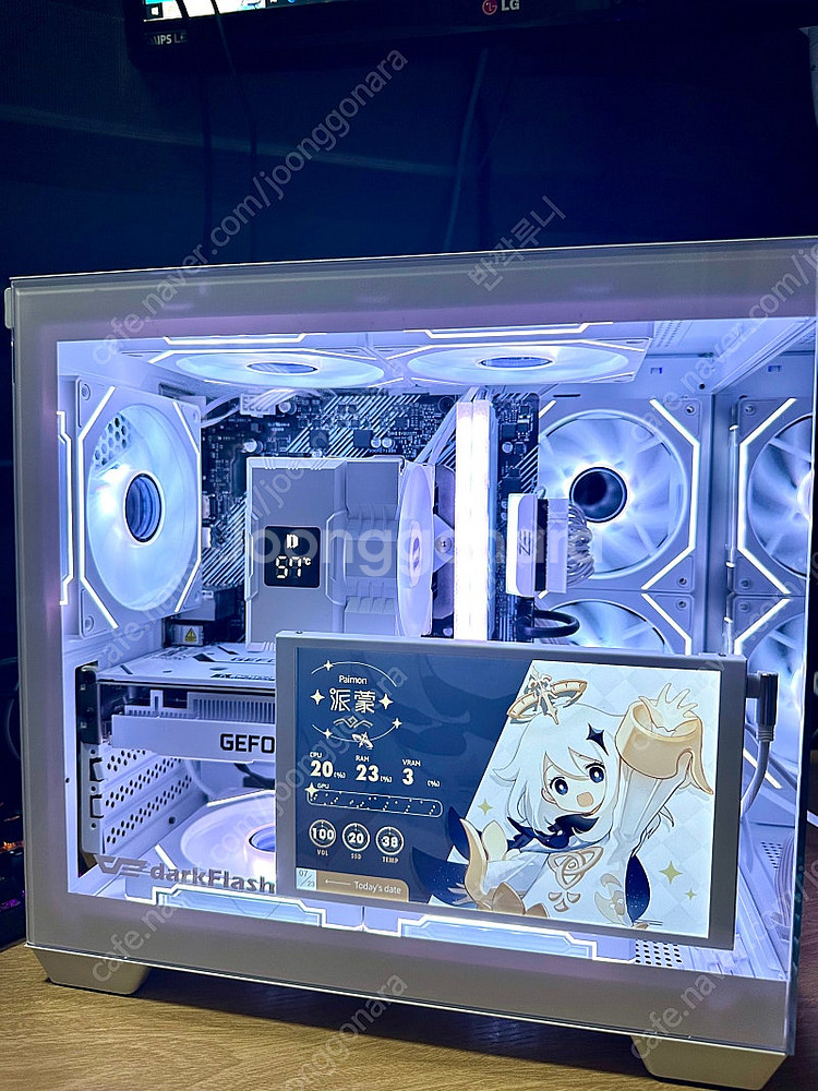 데스크탑 PC 컴퓨터 팝니다. 게이밍·영상편집·화이트 ...--3