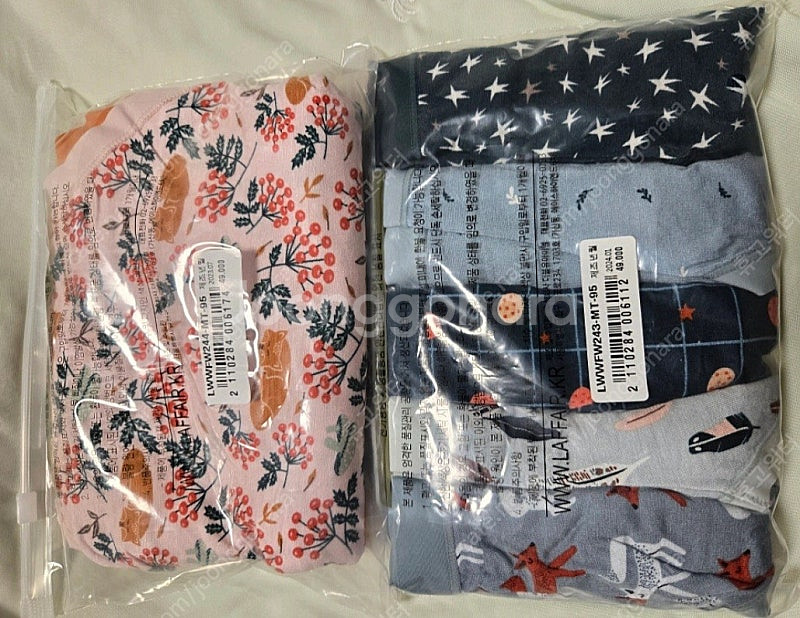 라페어 여성팬티 비밀의숲 95 사이즈 새상품--3