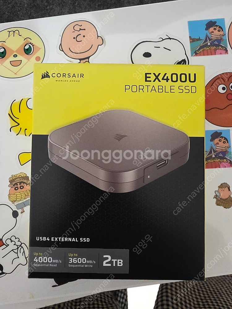 커세어 ex400u 2tb 새상품--0