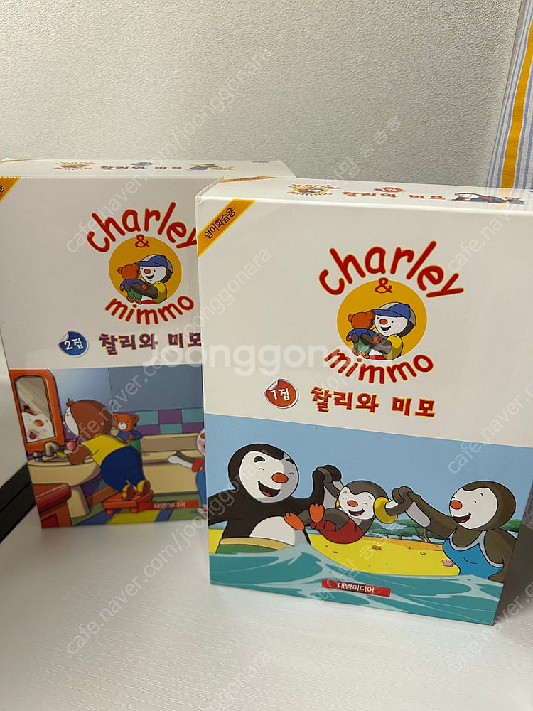 추피dvd 찰리앤미모 1,2집 세트--0