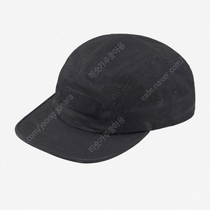 [새상품] 슈프림 x MM6 메종 마르지엘라 페인티드 캠프캡 볼캡 블랙