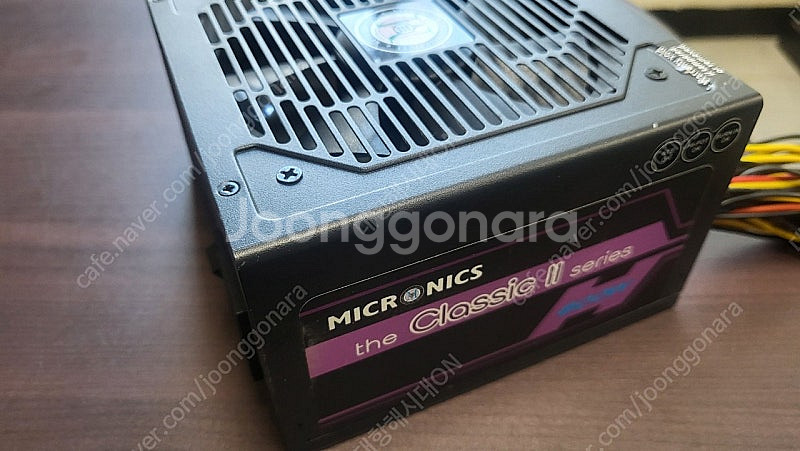 마이크로닉스 600W 파워--1
