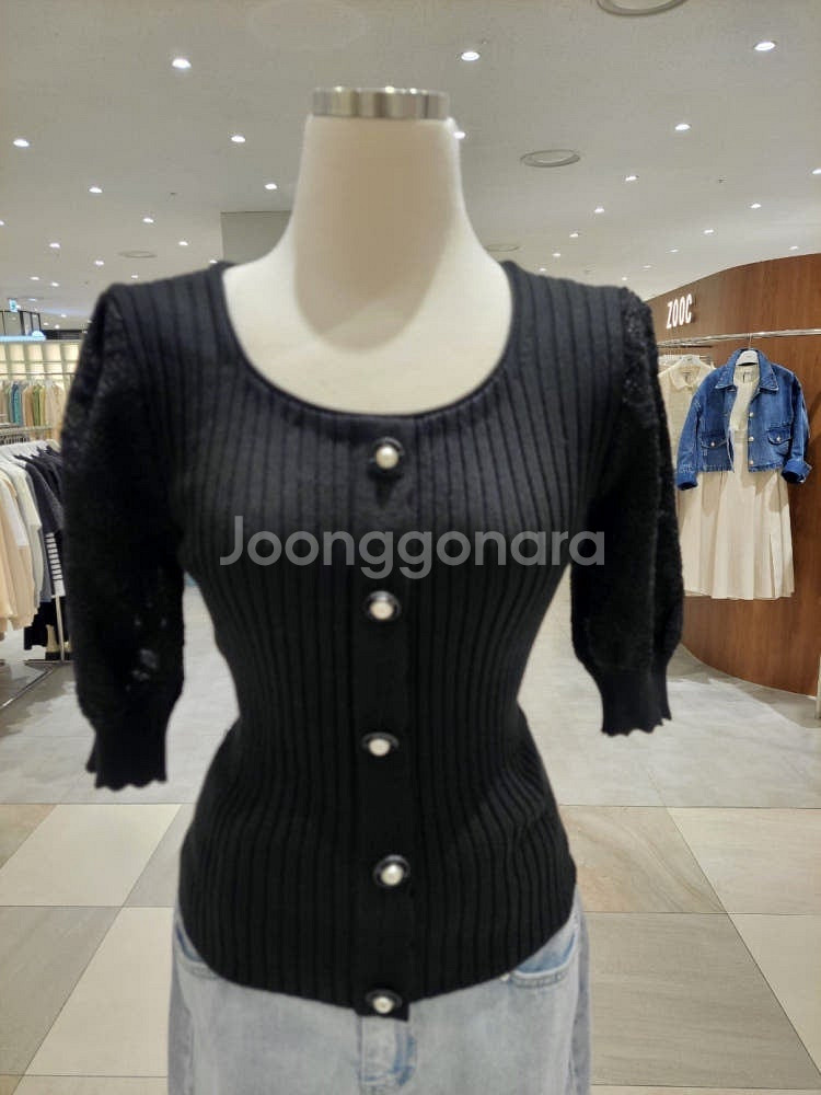 23 에고이스트 레이스 반팔 니트 66 / 랑방 마인 오브제 타임 럭키슈에뜨 산드로 마쥬 오르 시에 시스템--0