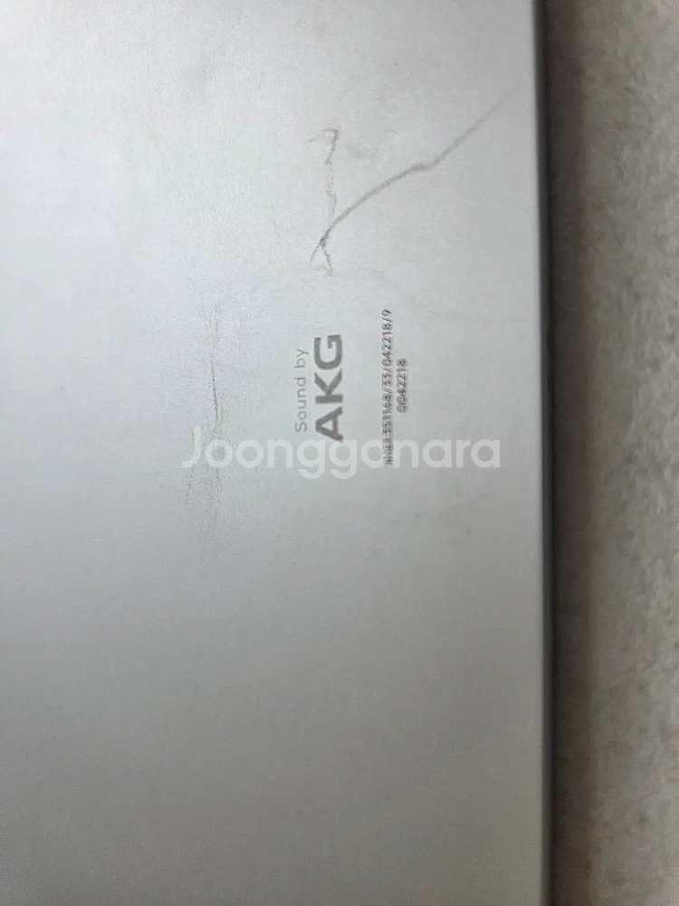 갤럭시 탭 S8 5G 실버 키보드 케이스 포함--1