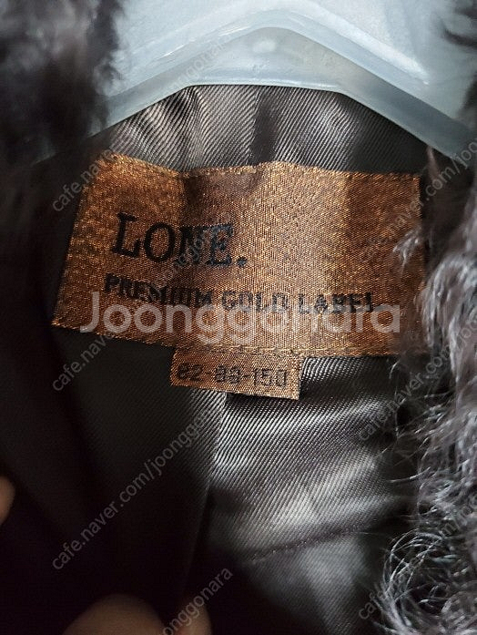 단 하루만] 정품 LONE 론 프리미엄 골드라벨 양가죽 트렌치 코트--4