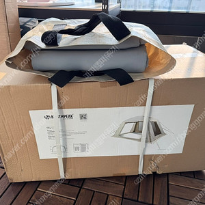 노스피크 에어리빙쉘터 (에리쉘) 소이밀크 새상품 판매합니다~