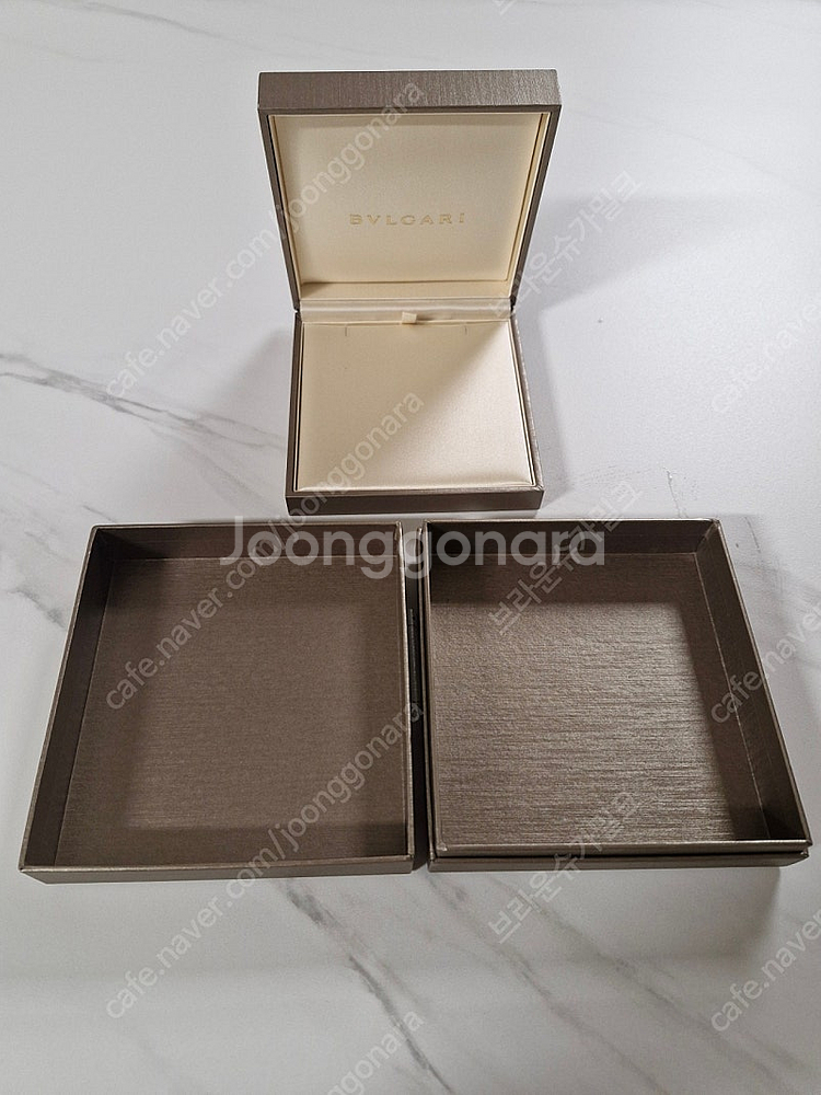 불가리 목걸이케이스 박스 팝니다--1