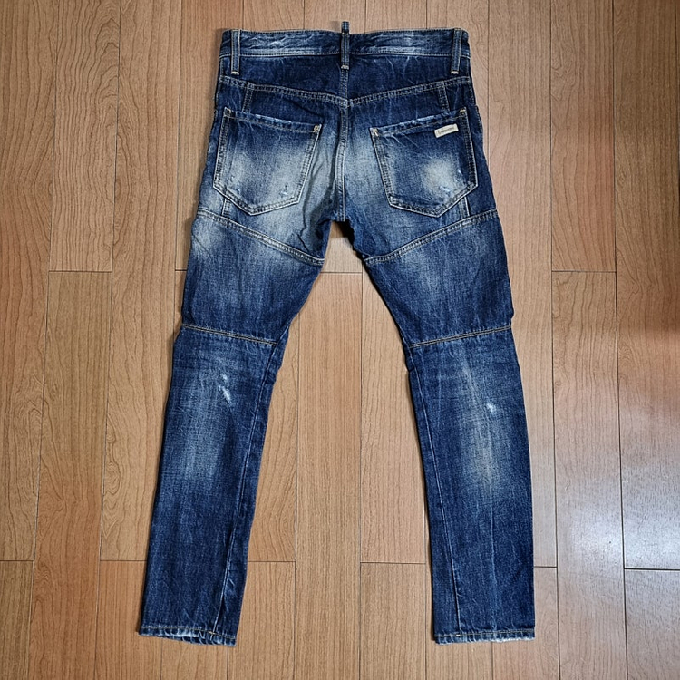 디스퀘어드2 디스 덧댐 패치 타이디바이커 44 디퀘2 남성청바지 발망 필립플레인 디젤 돌체앤가바나 구찌 명품청바지 ... 이미지