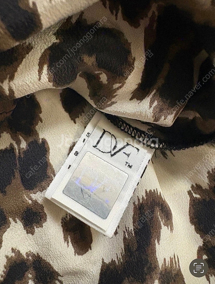 DVF레오파트셔츠원피스--7