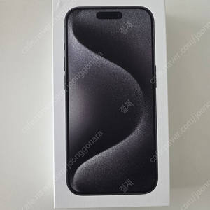 아이폰15프로 블랙 티타늄 256GB
