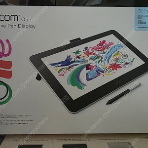 미개봉 새상품 와콤 원(Wacom One) 13.3인치 DTC133 드로잉 태블릿