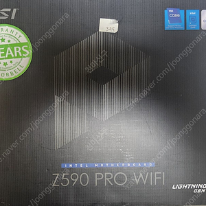 인텔 i7- 10700F MSI Z590 PRO wifi 커세어16gb 메모리 일괄판매합니다