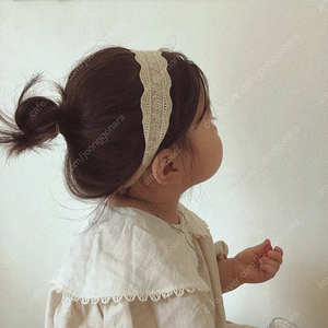 유아 키즈) 에스닉 보헤미안 스타일 감성 핸드메이드 헤어밴드 / 리미떼두두 꺌랑 브리이에 자라홈