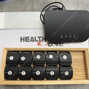 헤라핏온 그룹 심박계(10개)-그룹 운동시 모니터링 가능