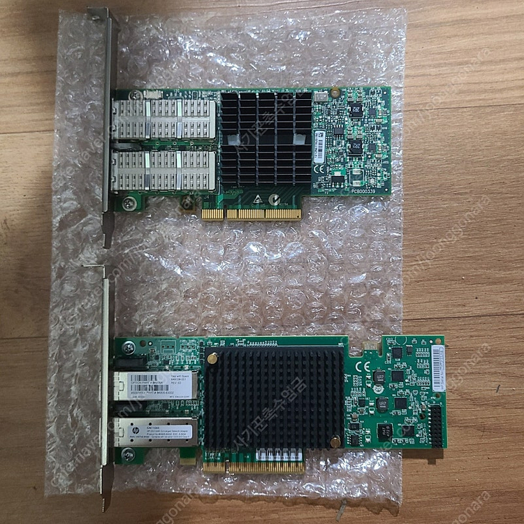 에뮬랙스 듀얼 10G SFP+ 와 멜라녹스 40G 랜카--0