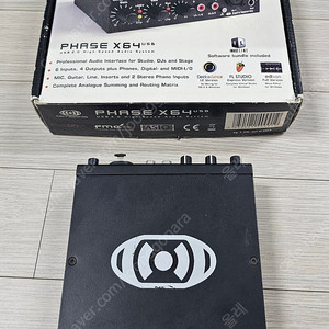 오디오인터페이스 테라소닉 terrasoniq phase x64 USB 오인페