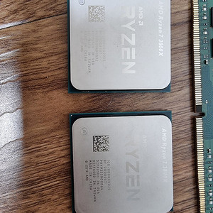 3800X 시피유 팝니다. 삼성 램 등등 DDR4 8GB 2133 / 3200 8GB 32GB
